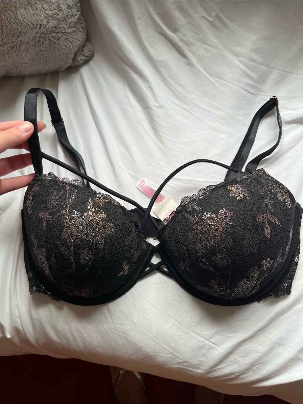 Victoria’s Secret PINK Strappy bra size 36DD - Picture 3 of 5